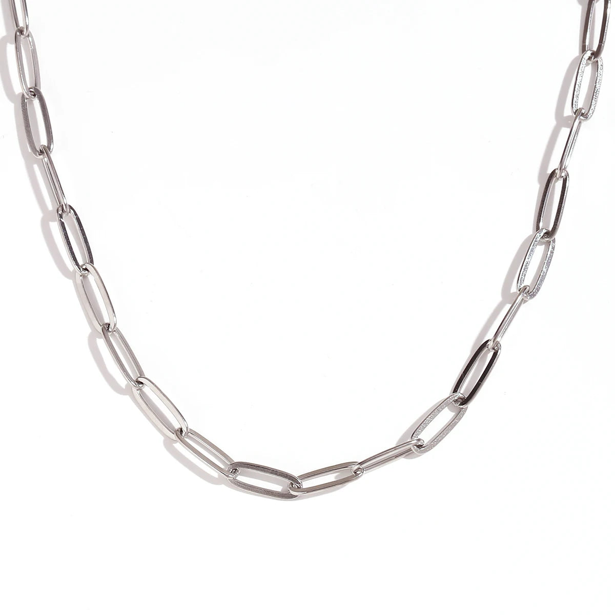 Collier pour breloques argenté