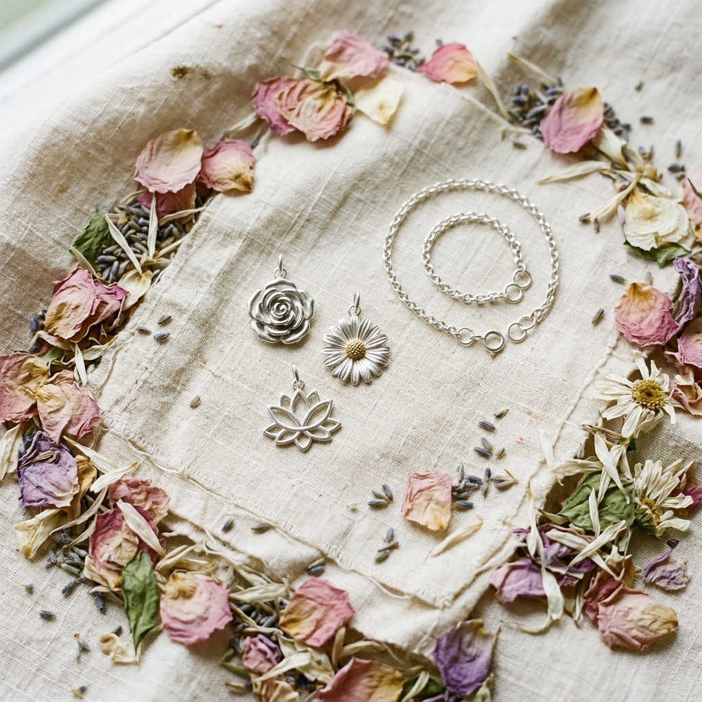 Signification breloque fleur : le guide complet des symboles floraux - illustration